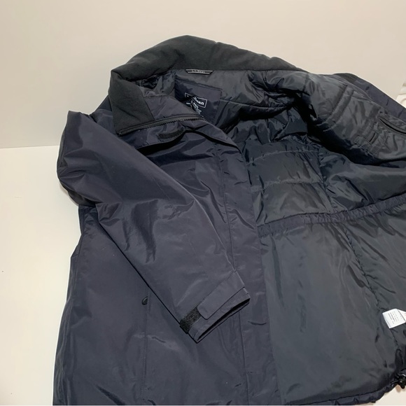 L. L. Bean Women’s Parka Jacket Coat Dark Blue / Black size Large Winter Snow - Picture 12 of 16